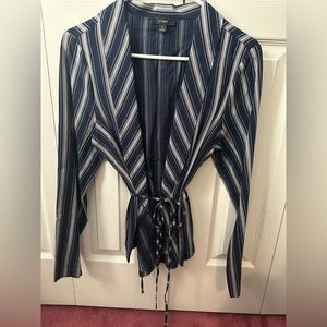 JCrew tie blouse
